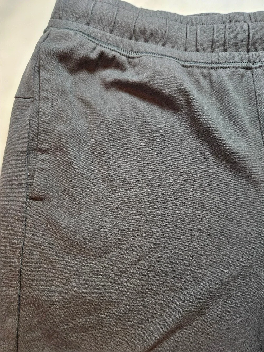 Members Mark Luxe Womens Gray Pull On Elastic Waist Active Shorts Size Medium